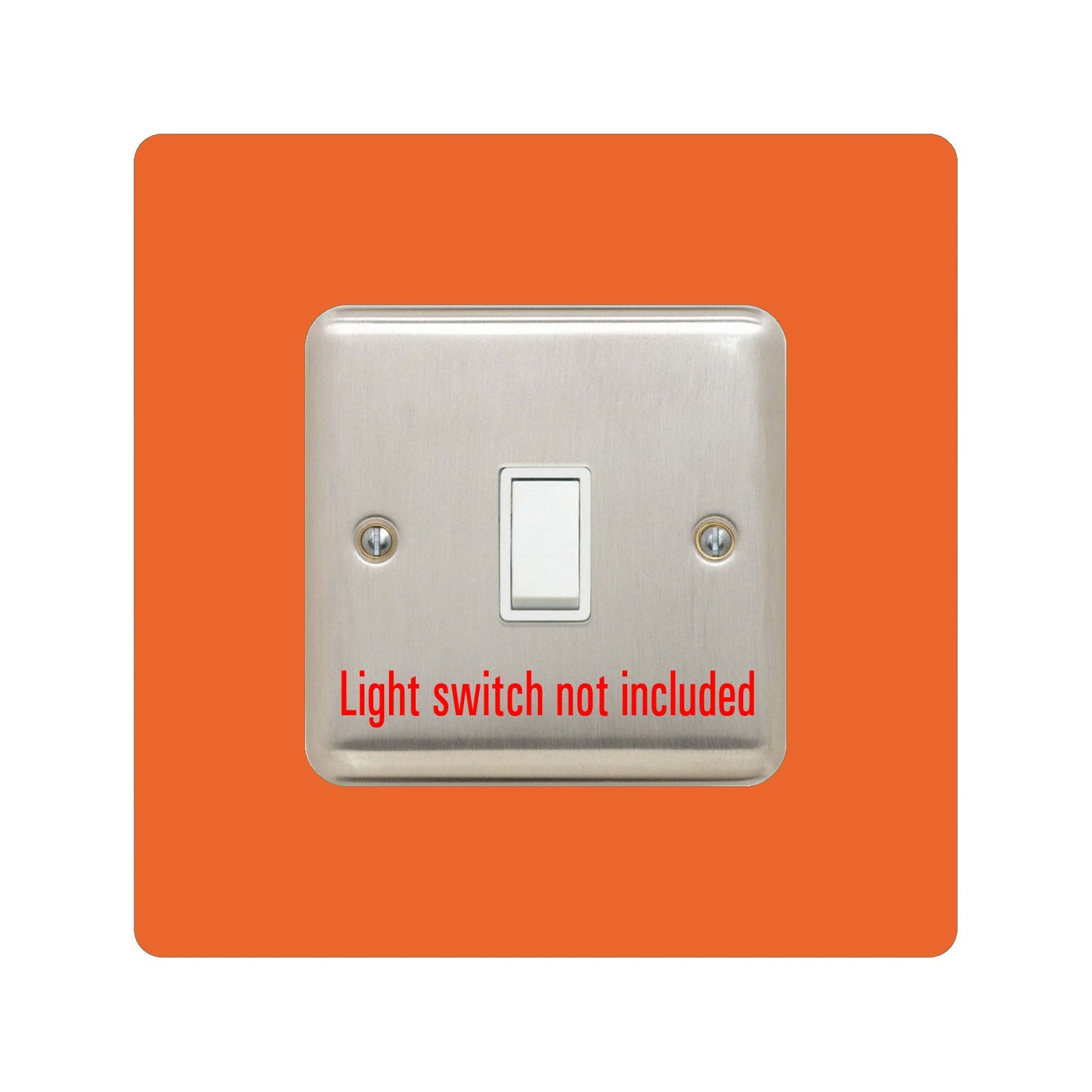 Single Light Switch Surround, square