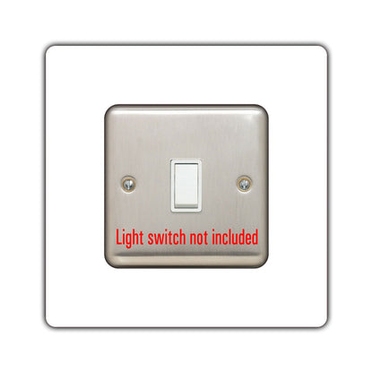 Single Light Switch Surround, square