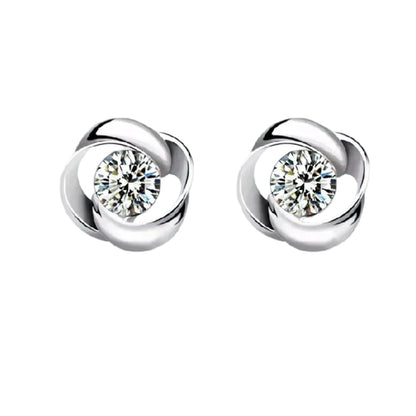 Women’s Silver Retro Earrings – Vintage Style Dangle Jewelry for Everyday & Party Wear