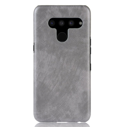 Shockproof Litchi Texture PC + PU Protective Case for LG V50 ThinQ 5G, For LG V50 ThinQ 5G