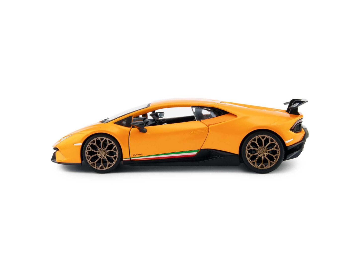 Lamborghini Huracan Performante Orange 1:24 Scale Bburago Diecast Model Car