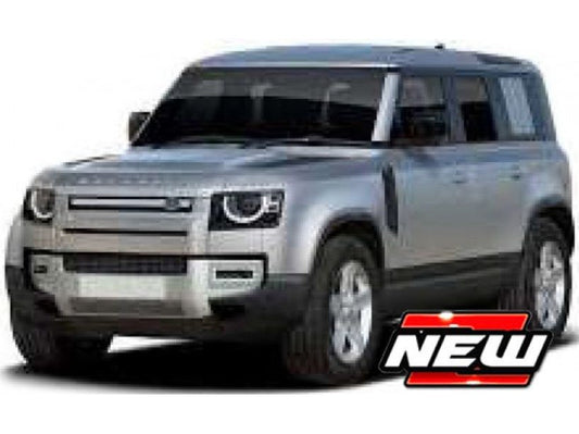 Land Rover Defender 110 silver - 1:43 Scale Model Car