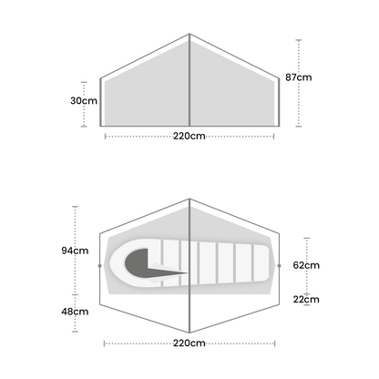 Terra Nova Laser Compact 1 Tent With Footprint