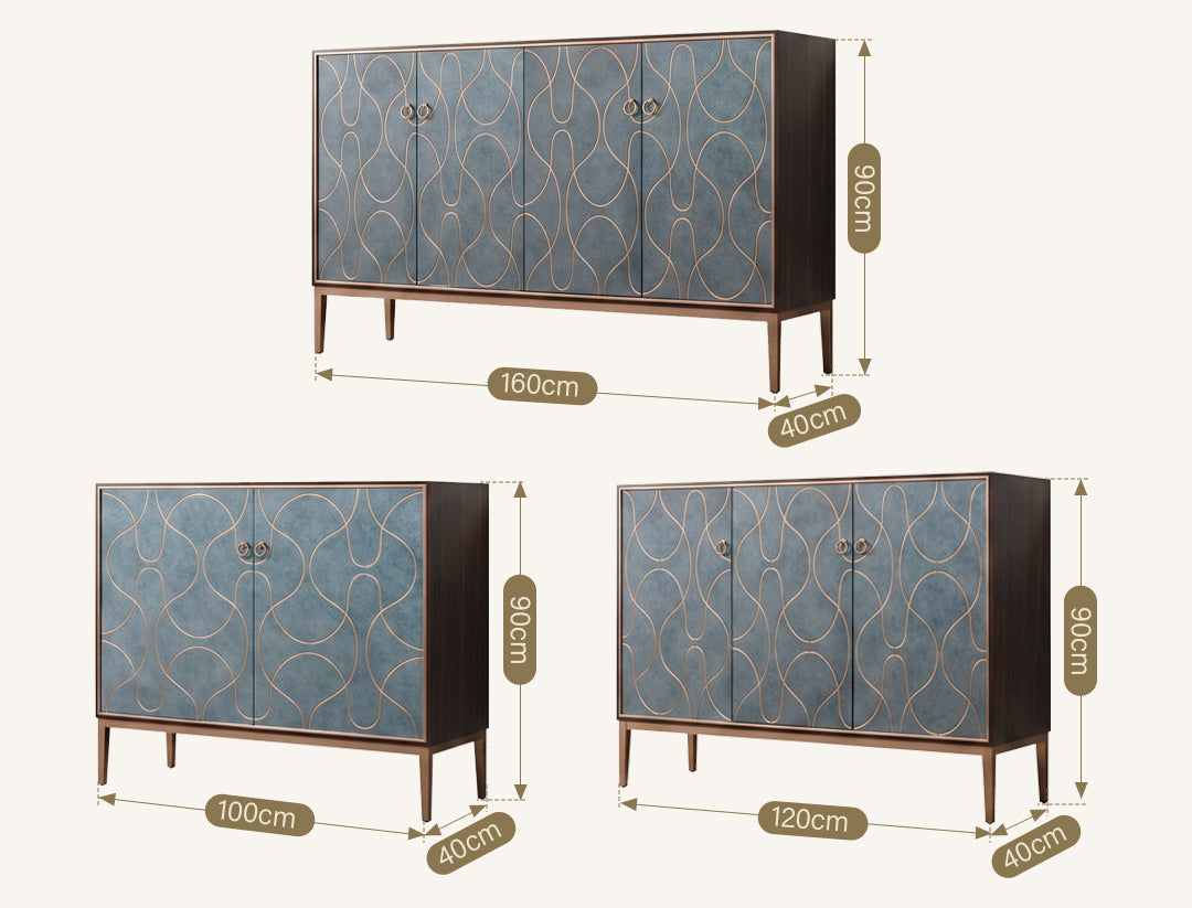 Liana Sideboard, Grey Blue