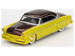 Lincoln Capri Hot Rod 1954 Lime Yellow (LHD) 1:64 Scale MINI GT Diecast Model