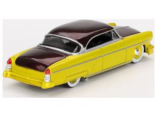 Lincoln Capri Hot Rod 1954 lime yellow - 1:64 Scale Model Car