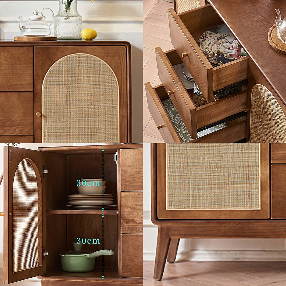 Luxander Vintage Sideboard, Walnut