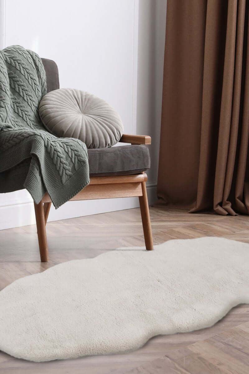 Luxury Fur Shaggy Rug – Ultra-Soft Geometric