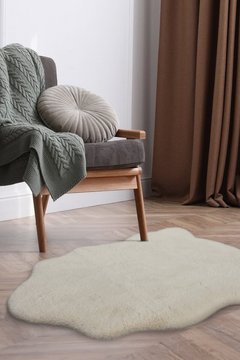 Luxury Fur Shaggy Rug – Ultra-Soft Geometric