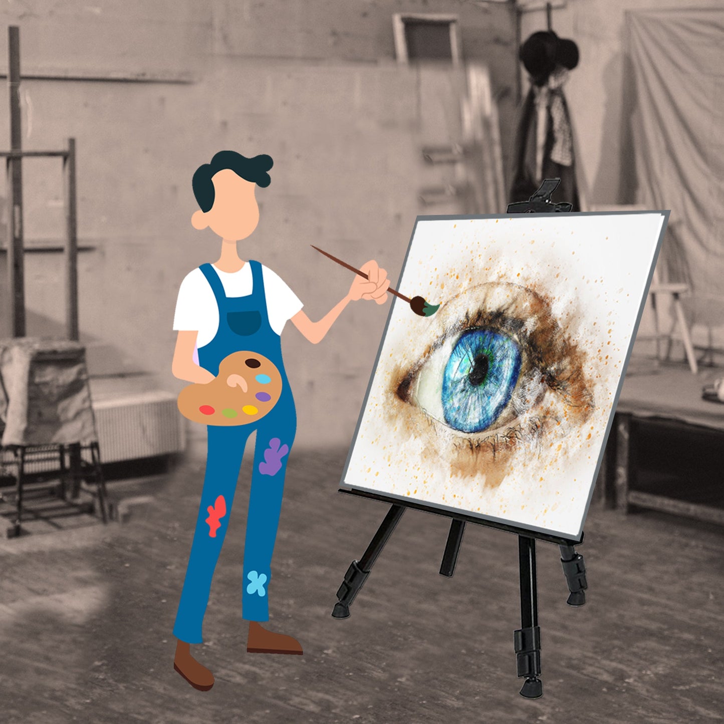 Studio Artists Metal Easel