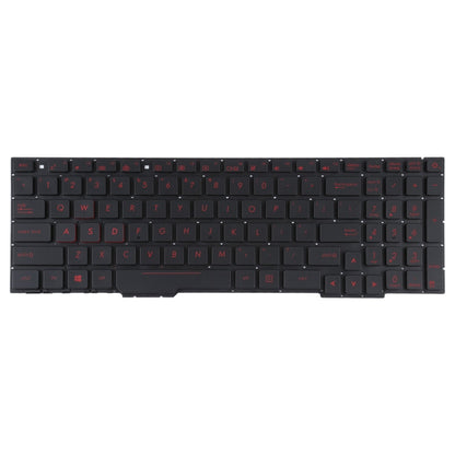 For Asus GL553VW ZX53V FX53VD ZX553 FX753 GL753 US Version Keyboard with Backlight
