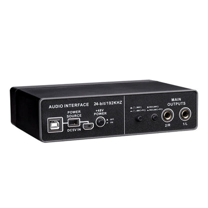 TEYUN Q-22 USB Computer Free Srive Microphone External Sound Card, Q-22