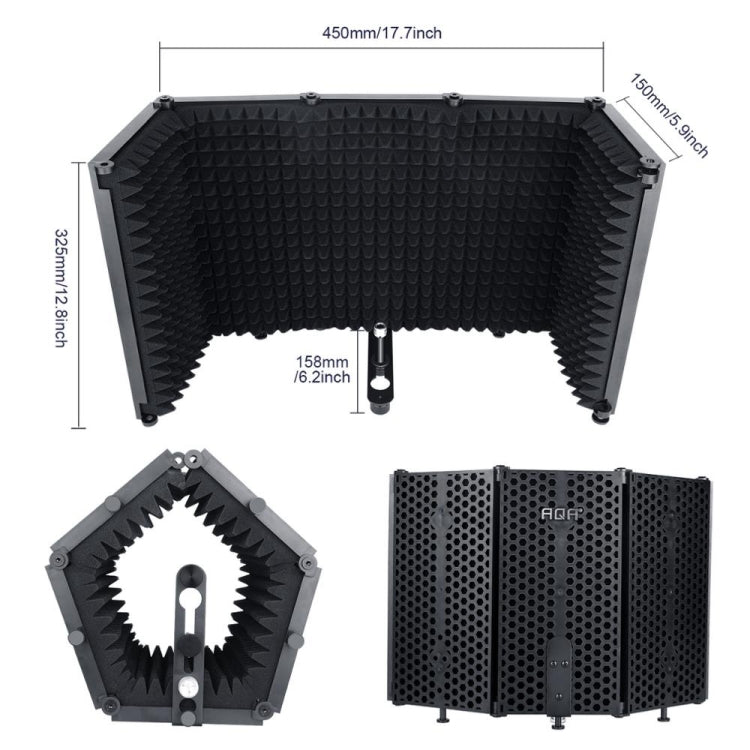 TEYUN S5 Microphone Soundproof Cover Windproof and Sound-absorbing Accessories, S5