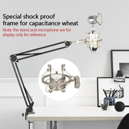 Condenser Microphone 50mm Metal Shockproof Mount Holder, 50mm
