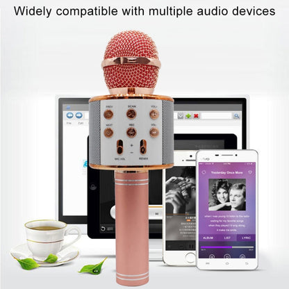for Notebook, PC, Speaker, Headphone, iPad, iPhone, Galaxy, Huawei, Xiaomi, LG, HTC and Other Smart Phones, WS-858 (Gold), WS-858 (Blue), WS-858 (Rose Gold), WS-858 (Silver), WS-858 (Black), WS-858 (Pink)