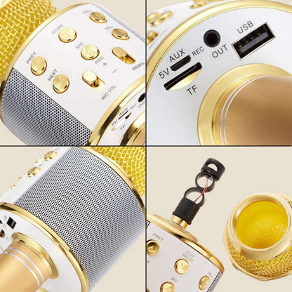for Notebook, PC, Speaker, Headphone, iPad, iPhone, Galaxy, Huawei, Xiaomi, LG, HTC and Other Smart Phones, WS-858 (Gold), WS-858 (Blue), WS-858 (Rose Gold), WS-858 (Silver), WS-858 (Black), WS-858 (Pink)