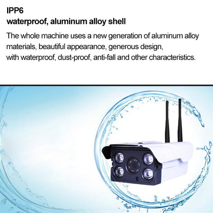 J-02100 1.0MP Dual Antenna Smart Wireless Wifi IP Camera, Support Infrared Night Vision & TF Card(64GB Max), J-02100