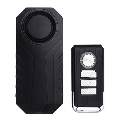 KS-SF22R IP55 Waterproof Wireless 113dB Vibration Burglar Sensor Alarm with Remote Control for Vehicle / Bicycle / Electric Bicycle, KS-SF22R
