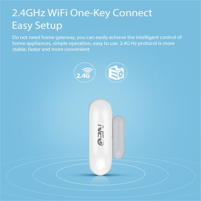 NEO NAS-DS01W Wireless WiFi Realtime LED Door Sensor & Window Sensor