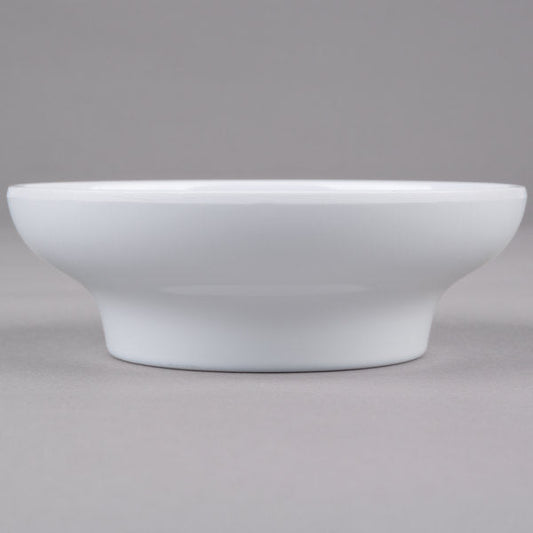 Melamine White Salsa Dish 8oz - Dozen