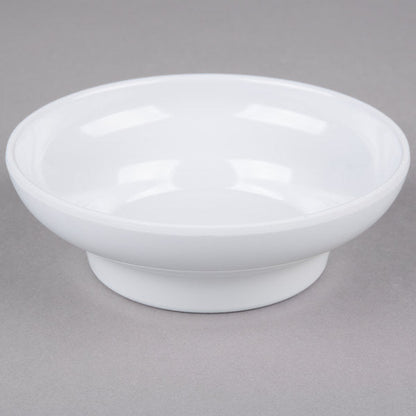 Melamine White Salsa Dish 8oz - Dozen