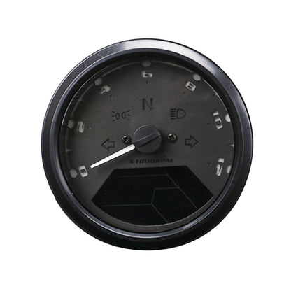 Universal Motorcycle Retro Modified Instrument Odometer LCD Instrument Assembly, Retro Instrument Odometer
