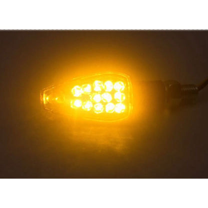 Speedpark Motorcycle Modified Turn Signal Light Triangular Arrow Turning Reminder Light, HF036