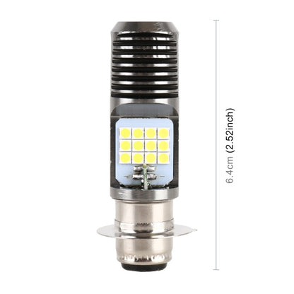 PX15D DC12V / 7.4W Motorcycle LED Headlight with 24LEDs SMD-3030 Lamp Beads, PX15D Style 2 (White Light), PX15D Style 2 (Yellow + White)
