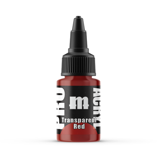 Pro Acryl - Transparent Red 22ml