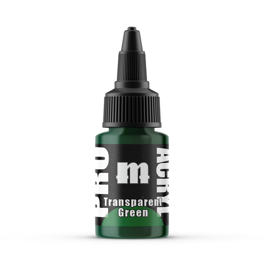 Pro Acryl - Transparent Green 22ml