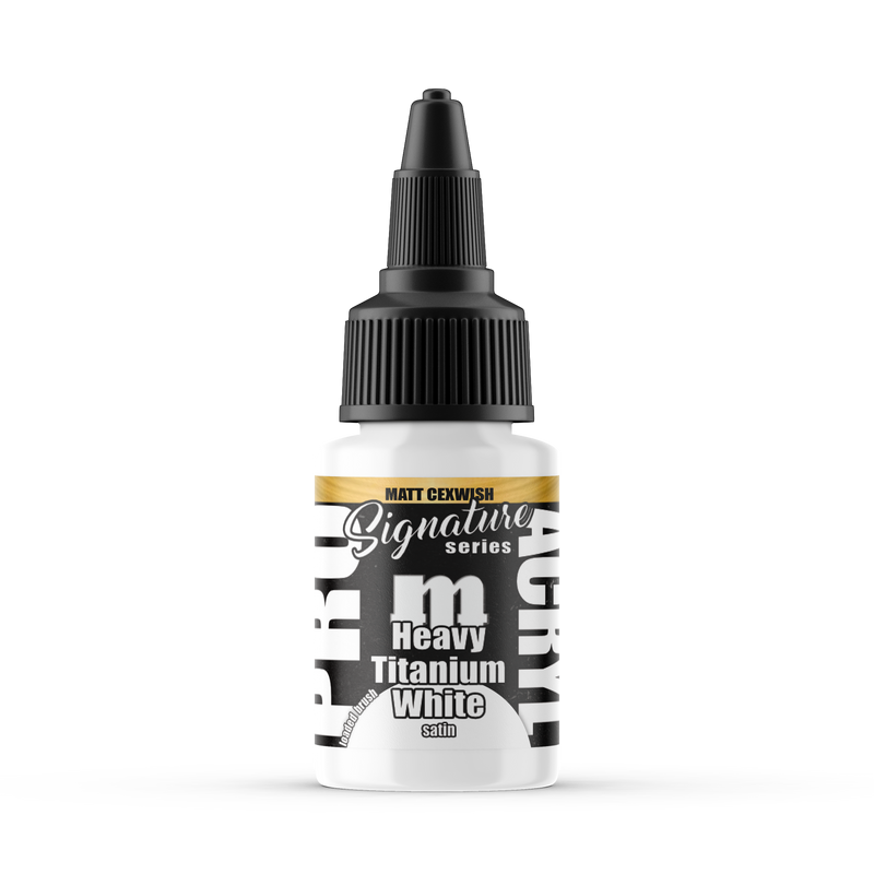 Pro Acryl Signature - Matt Cexwish - Heavy Titanium White 22ml