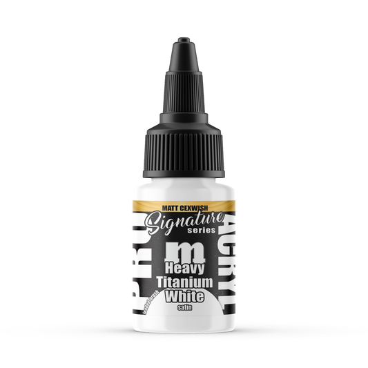Pro Acryl Signature - Matt Cexwish - Heavy Titanium White 22ml