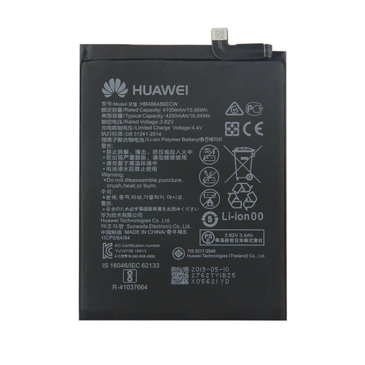 HB486486ECW Li-ion Polymer Battery for Huawei P30 Pro / Mate 20 Pro, For Huawei P30 / Mate 20 ProPro