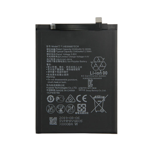 Li-ion Polymer Battery for Huawei Nova 2 Plus / Nova 2s / Mate 10 Lite /  Nova 3i / Nova 4e /Honor 7X / P30 Lite, For Nova 2 Plus