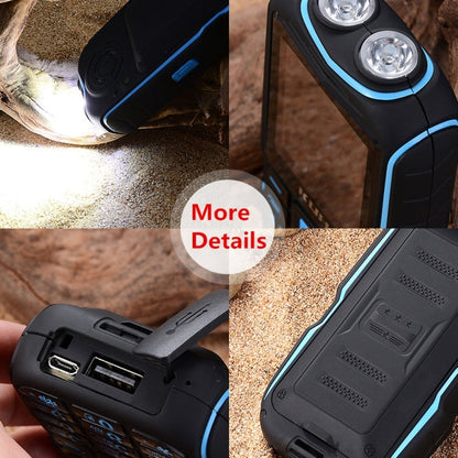 Dustproof Shockproof, MTK6261DA, 2400mAh Battery, 2.4 inch, Dual SIM