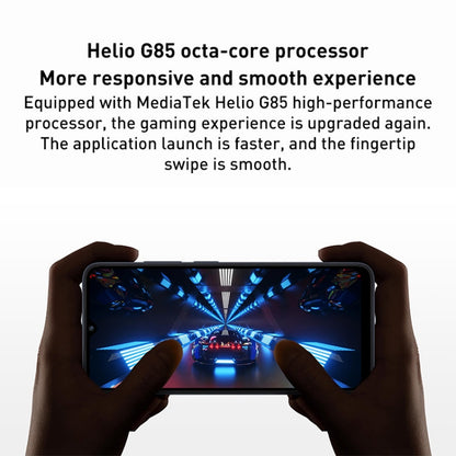 5000mAh Battery, Face Identification, 6.71 inch MIUI 13 MediaTek Helio G85 Octa Core up to 2.0GHz, Network: 4G, Dual SIM, Not Support Google Play, 6GB+128GB