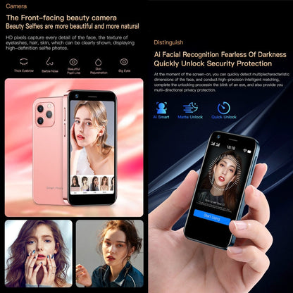 3.0 inch Android 10.0 MTK6750 Octa Core, Bluetooth, WiFi, OTG, Network: 4G, Dual SIM, Support Google Play, 2GB+16GB
