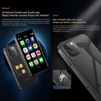 3.0 inch Android 10.0 MTK6750 Octa Core, Bluetooth, WiFi, OTG, Network: 4G, Dual SIM, Support Google Play, 2GB+16GB