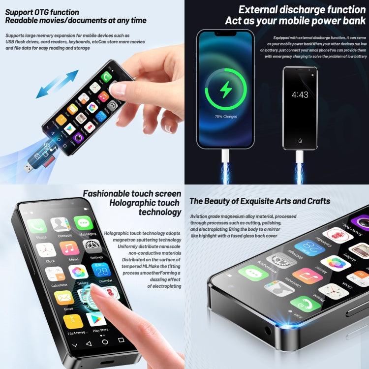 SOYES XS16 Pro,  4GB+128GB, 4.0 inch Android 9.0 MTK6762 Octa Core up to 2.0GHz, OTG, Network: 4G, Dual SIM, XS16 Pro, 4GB+128GB