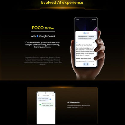 Xiaomi POCO X7 Pro 5G Global, 12GB+512GB, In-screen Fingerprint, 6.67 inch Xiaomi HyperOS 2 MediaTek Dimensity 8400-Ultra Octa Core, NFC, Network: 5G, 12GB+512GB