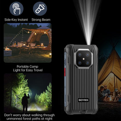 SOYES Maxo Rugged Phone, 6GB+128GB, 3.88 inch Android 12.0 MTK6762 Octa Core, Network: 4G, Dual SIM, OTG, Support Google Play Store