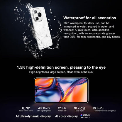 Honor Power, 12GB+256GB, Screen Fingerprint, 6.78 inch MagicOS 9.0 Snapdragon 7 Gen 3 Octa Core, Network: 5G, NFC, OTG, 12GB+256GB