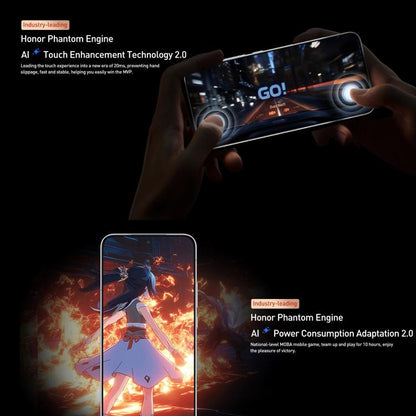 Honor GT Pro, 16GB+512GB, Ultrasonic Fingerprint, 6.78 inch MagicOS 9.0 / Android 15 Snapdragon 8 Elite Octa Core, Network: 5G, NFC, OTG, 16GB+512GB
