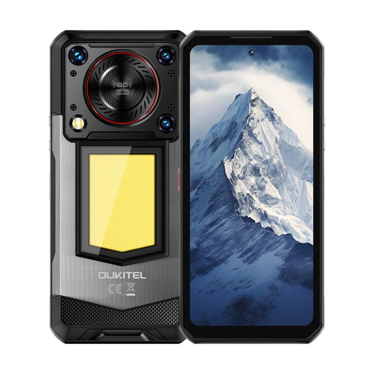 Oukitel WP56 Rugged Phone, 12GB+512GB, 108MP Camera, Fingerprint Identification, 6.8 inch Android 15 MTK Dimensity 7050 Octa Core, NFC, OTG, Network: 5G