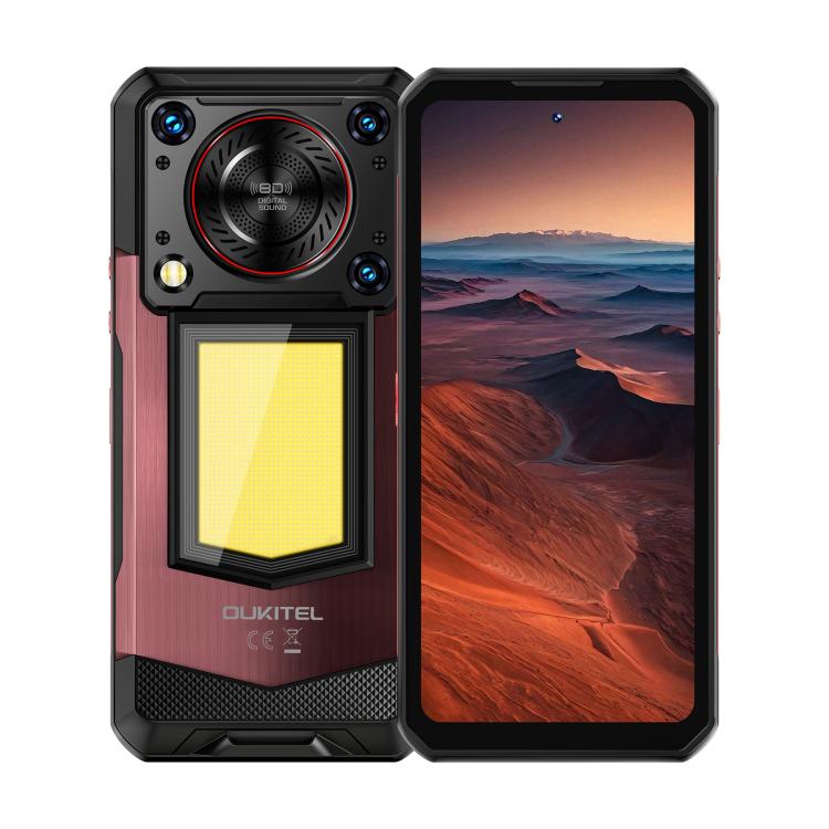 Oukitel WP56 Rugged Phone, 12GB+512GB, 108MP Camera, Fingerprint Identification, 6.8 inch Android 15 MTK Dimensity 7050 Octa Core, NFC, OTG, Network: 5G