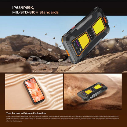 Oukitel WP58 Pro Rugged Phone, 8GB+256GB, Side Fingerprint Identification, 6.7 inch Android 15 UMS9621S Octa Core, NFC, OTG, Network: 5G, 8GB+256GB