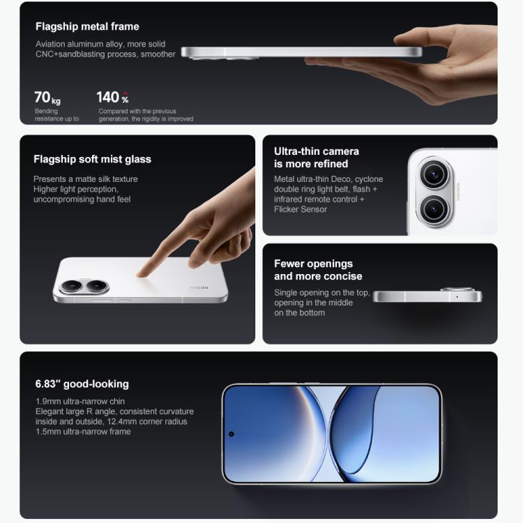 Xiaomi REDMI Turbo 4 Pro, 16GB+512GB, 6.83 inch Xiaomi HyperOS 2 Snapdragon 8s Gen 4 Octa Core, NFC, Network: 5G, 16GB+512GB