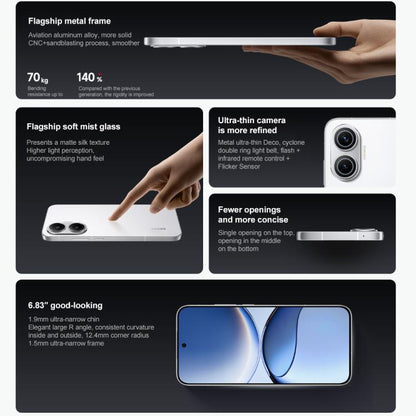Xiaomi REDMI Turbo 4 Pro, 16GB+512GB, 6.83 inch Xiaomi HyperOS 2 Snapdragon 8s Gen 4 Octa Core, NFC, Network: 5G, 16GB+512GB