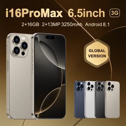 i16 Pro Max / Q5, 2GB+16GB, 6.5 inch Screen, Face Identification, Android 8.1 MTK6580P Quad Core, Network: 3G, Dual SIM, AU Plug, i16 Pro Max / Q5, AU Plug