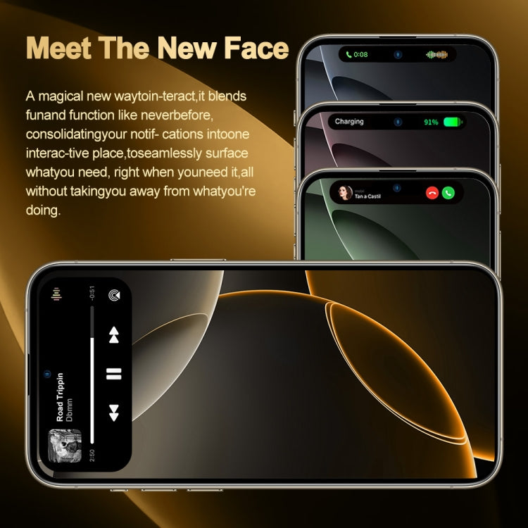 i16 Pro Max / Q5A, 6GB+128GB, 6.5 inch Screen, Face Identification, Android 10 MTK6762 Octa Core, OTG, NFC, Network: 4G, Dual SIM, UK Plug, i16 Pro Max / Q5A, UK Plug